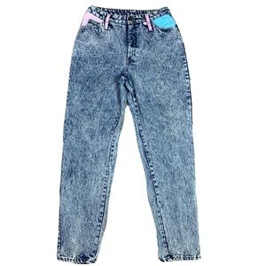 Southern Bluegrass High Waist Mom Tapered Leg Women 29? Junior 13 Vintage Jeans